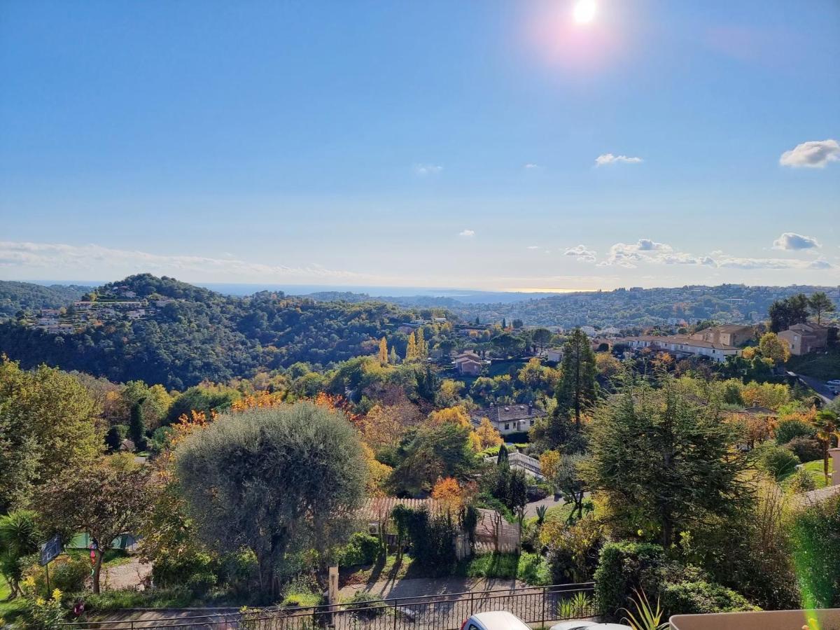 2 Pieces D'Exception Vue Mer Apartment Vence Exterior photo